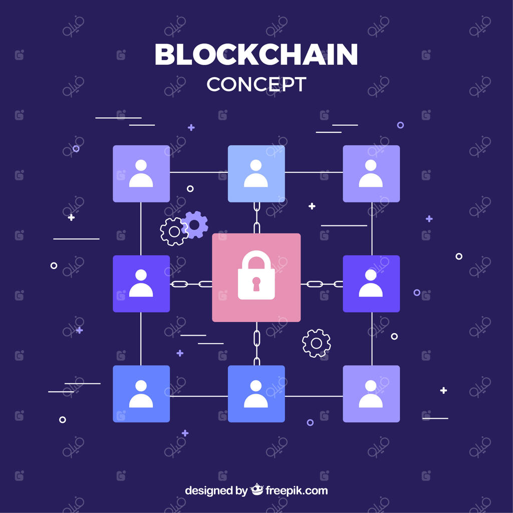 زمینه انتزاعی بلاکچین