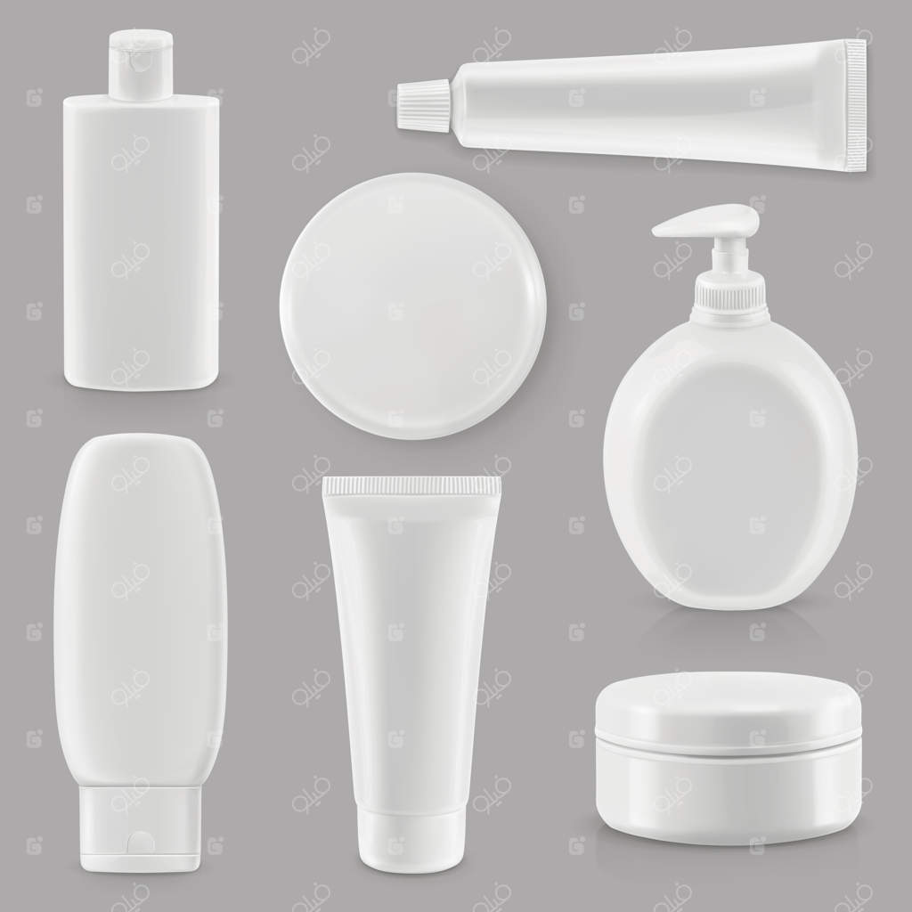 لوازم آرایشی و بهداشتی، بسته‌بندی پلاستیکی، طرح اولیه مجموعه