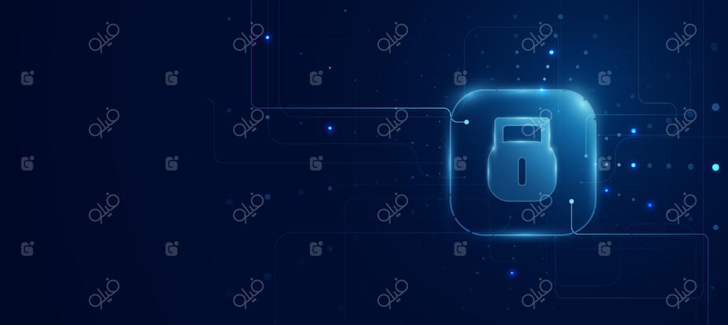 آیکون قفل دیجیتال