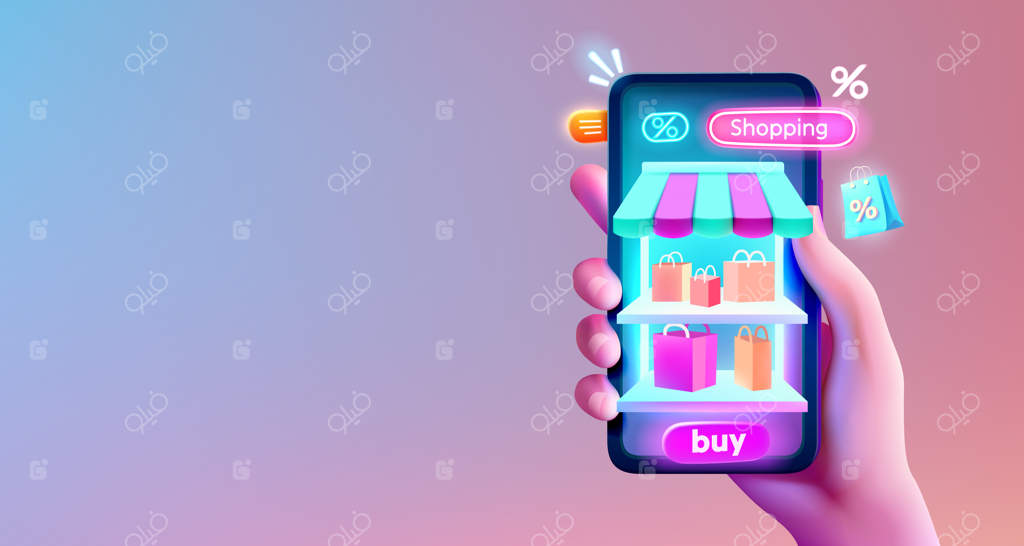 ویترین فروشگاه در بازار آنلاین تخفیف و خرید گوشی هوشمند وکتور