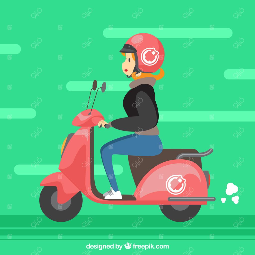 طراحی خنده‌دار اسکوتر برقی