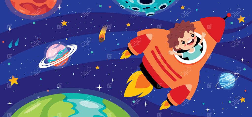 سفینه فضایی رنگارنگ