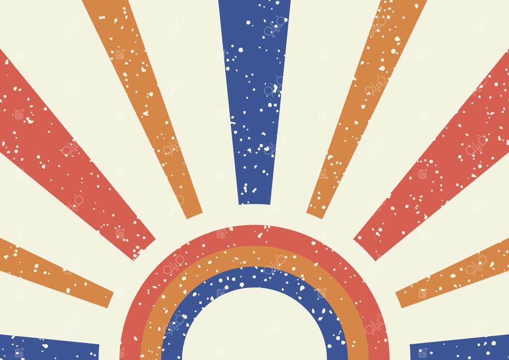 پس‌زمینه سبک وینتیج رترو با بافت کهنه و قدیمی