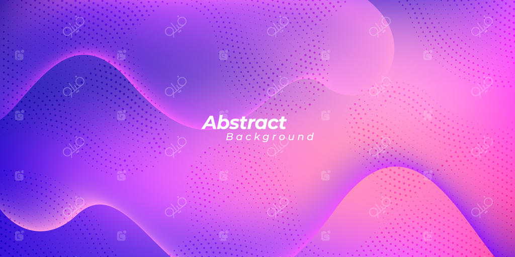 طرح پس‌زمینه با رنگ مایع بنفش