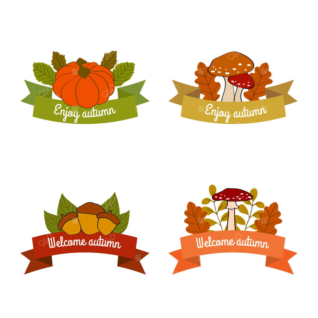 مجموعه روبان‌های پاییزی