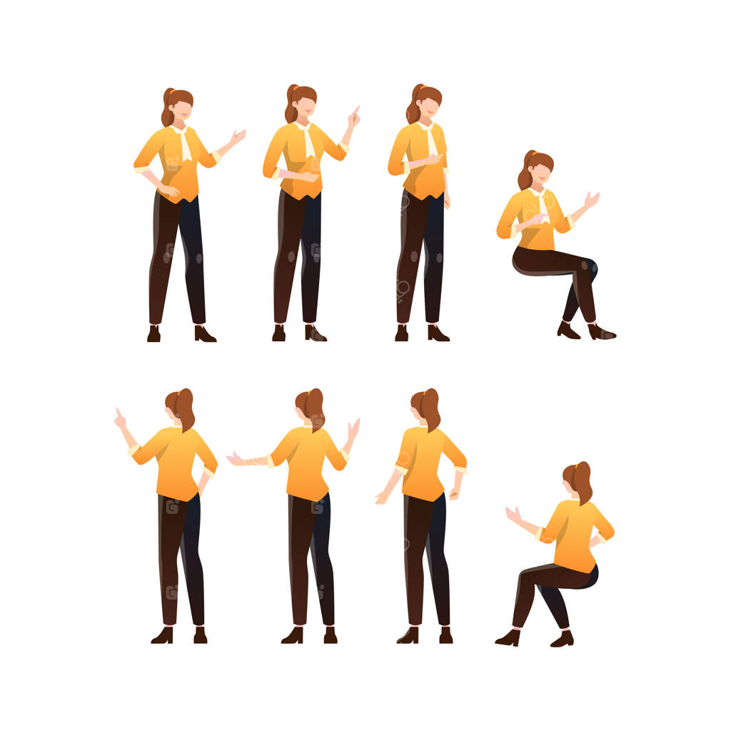 مجموعه‌ای از شخصیت‌های زن در کسب‌وکار