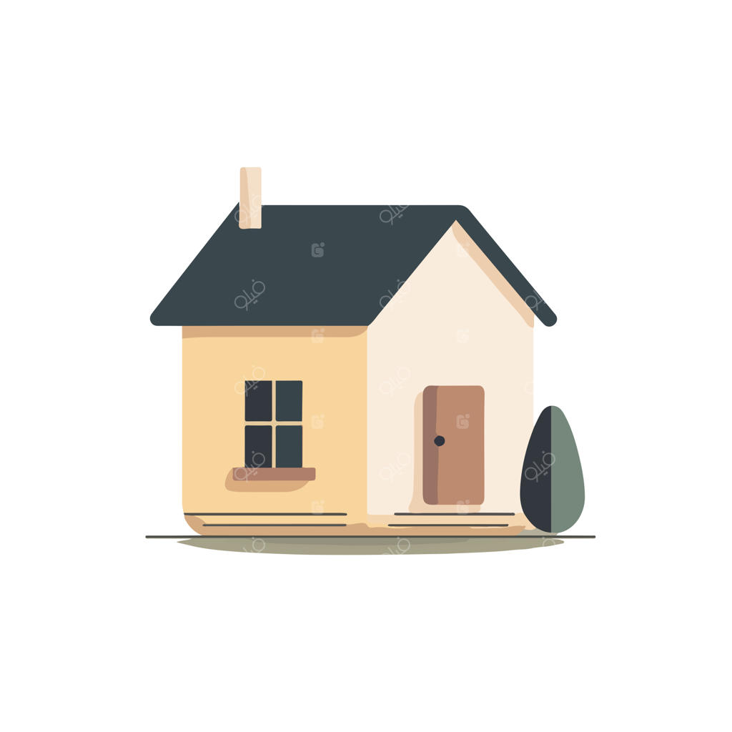 طرح‌های وکتور ساده خانه