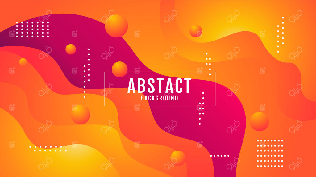 پس‌زمینه انتزاعی، مایع و روان