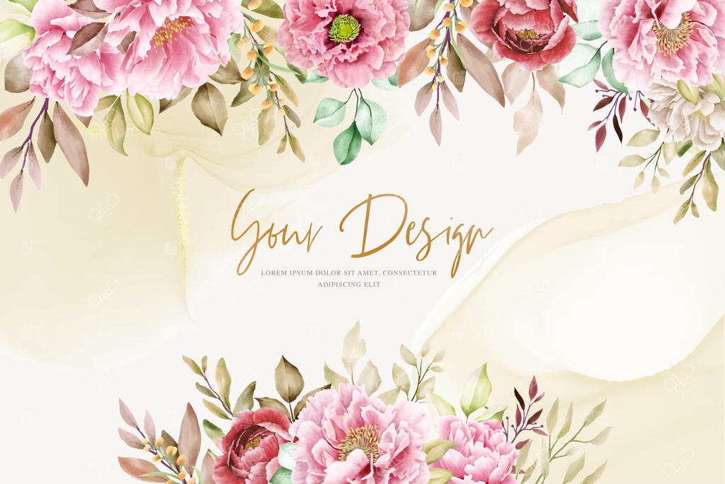 پس‌زمینه و طراحی قاب گل صد تومانی