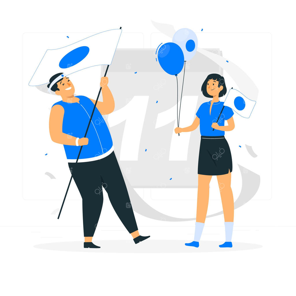 تصویرسازی مفهومی روز بنیاد ملی