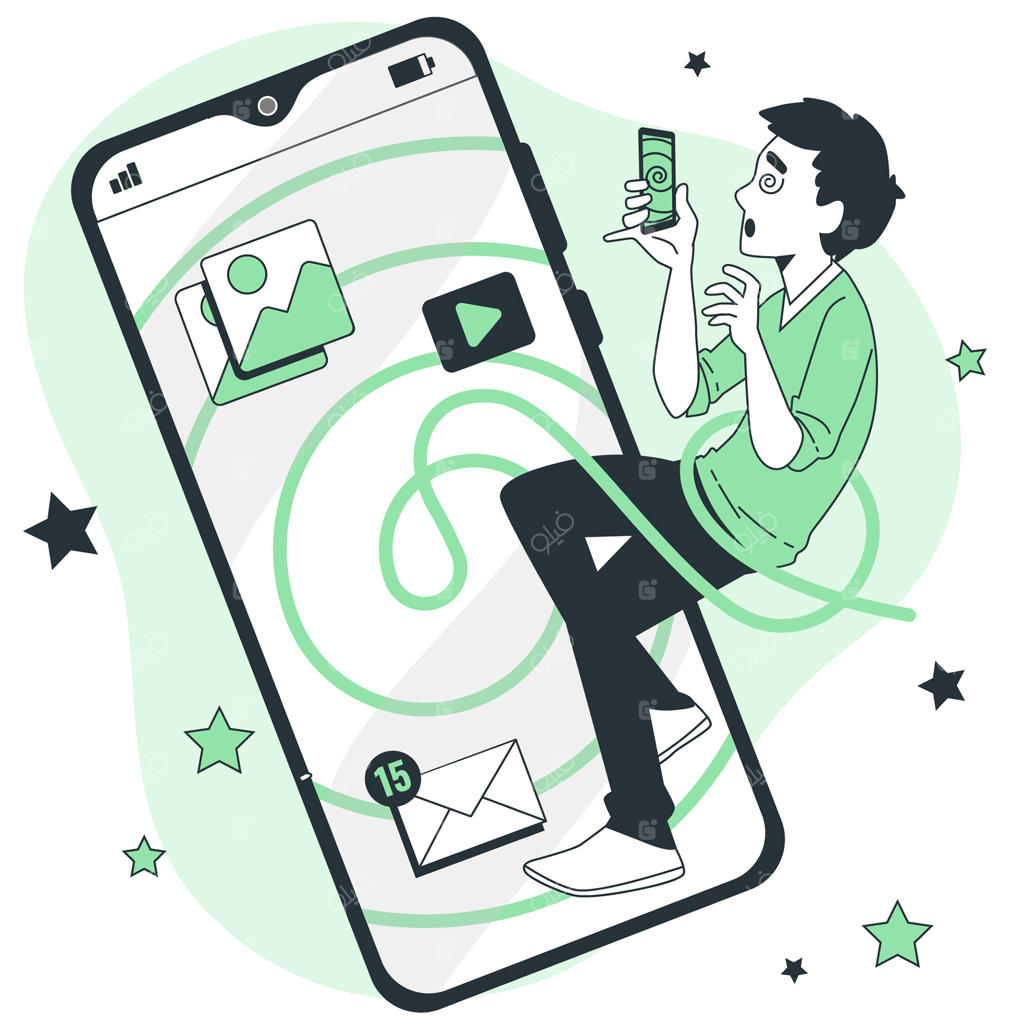 تصویری از مفهوم سایبرسیکنس