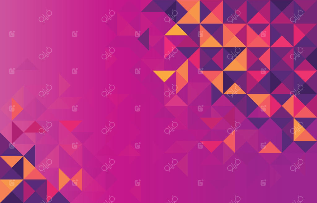 پس‌زمینه اشکال هندسی مثلثی انتزاعی