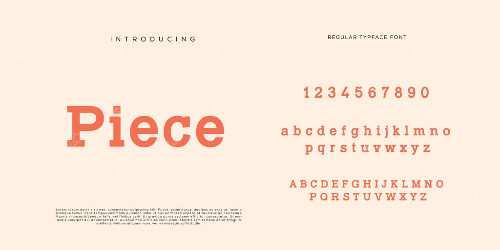 فونت حروف الفبای شیک و طراحی اعداد کلاسیک: مینیمالیسم و مد در تایپوگرافی