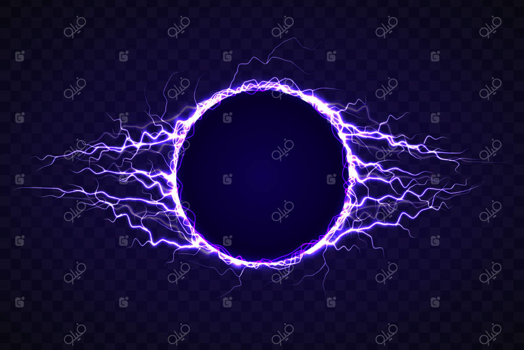 دایره الکتریکی با جلوه رعد و برق