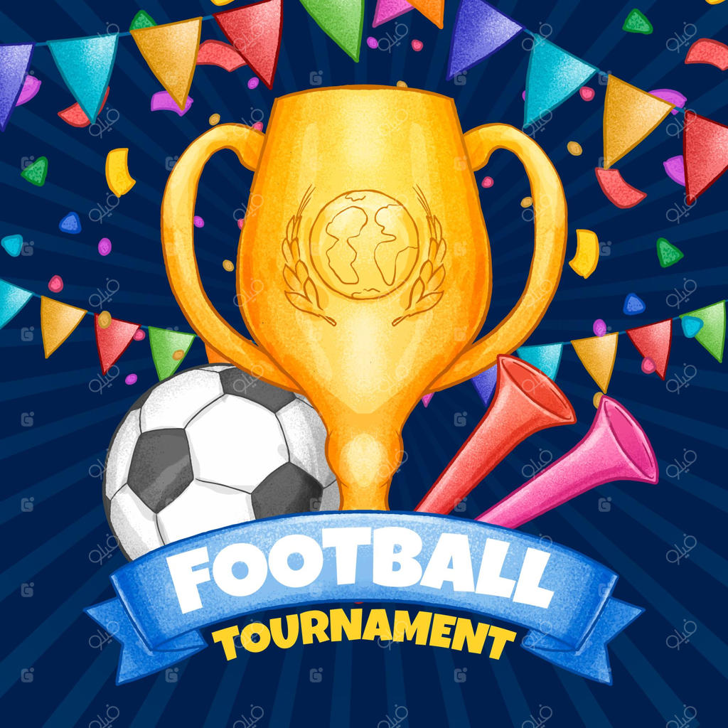 تصویرسازی دستی مسابقات فوتبال