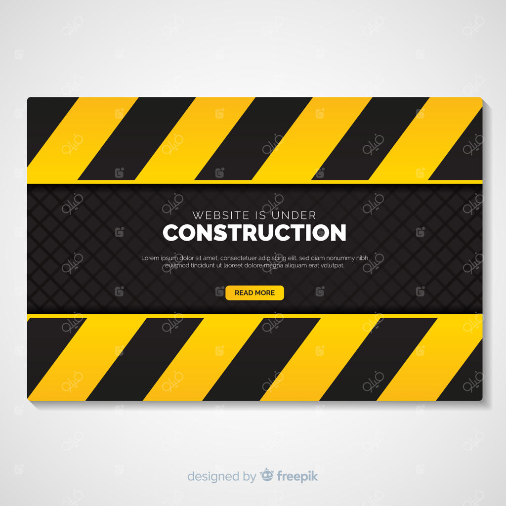 صفحه فرود آپارتمان در حال ساخت