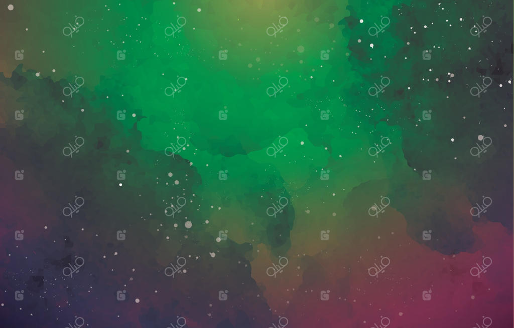 طرح پس‌زمینه با آبرنگ