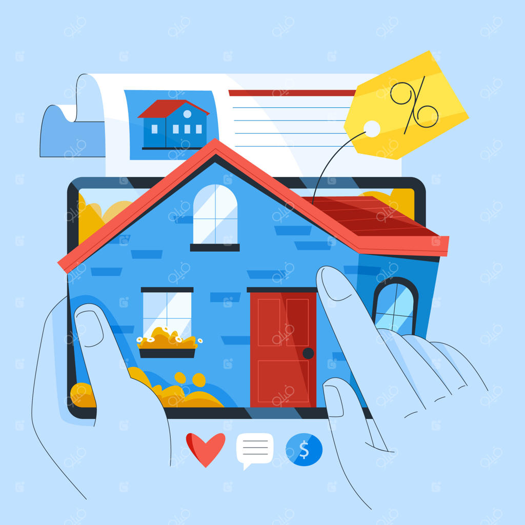 تصویرسازی املاک با طراحی دستی