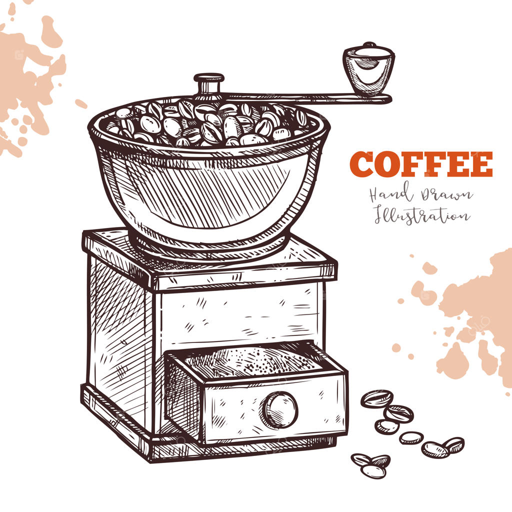 طراحی کلاسیک آسیاب دستی قهوه