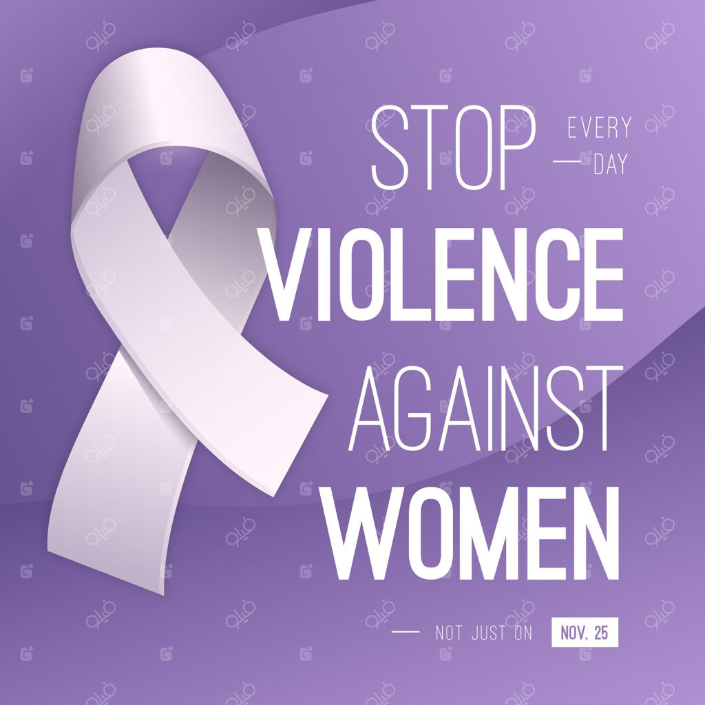 حذف خشونت علیه زنان - روبان آگاهی‌بخش