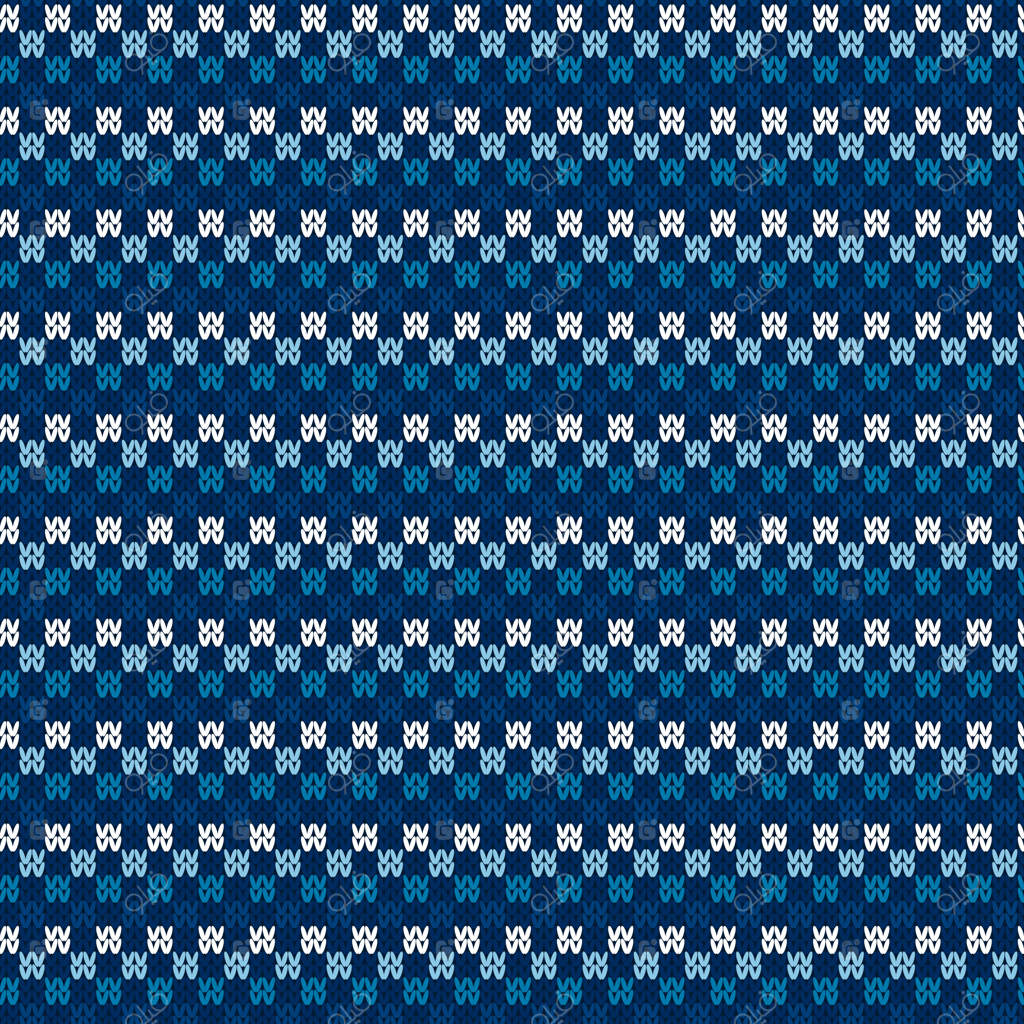 پترن بافتنی ژاکت طرح انتزاعی.