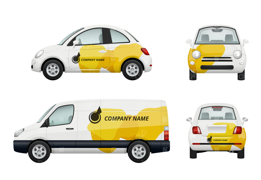 برندسازی خودرو: تصاویری واقع‌گرایانه از تبلیغات روی ماشین‌ها