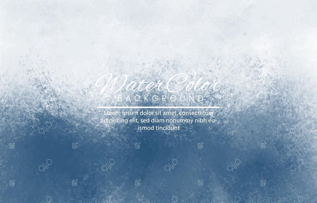 آبرنگ انتزاعی و رنگارنگ برای پس‌زمینه.