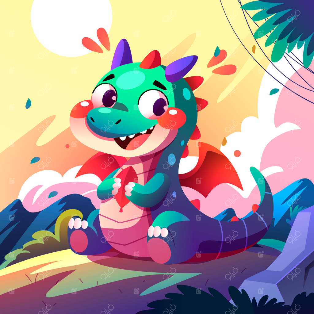 تصویرسازی اژدهای گرادیانتی