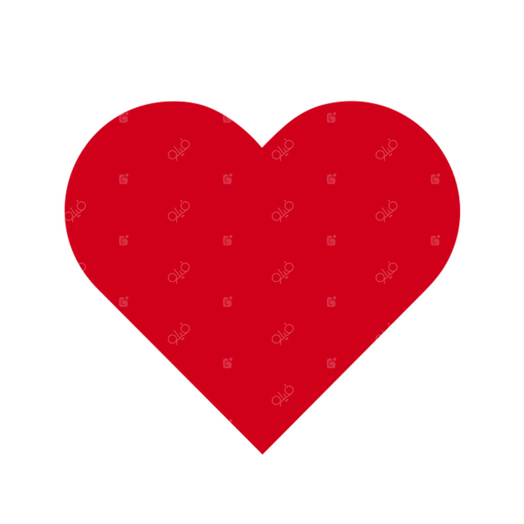 آیکون قلب قرمز