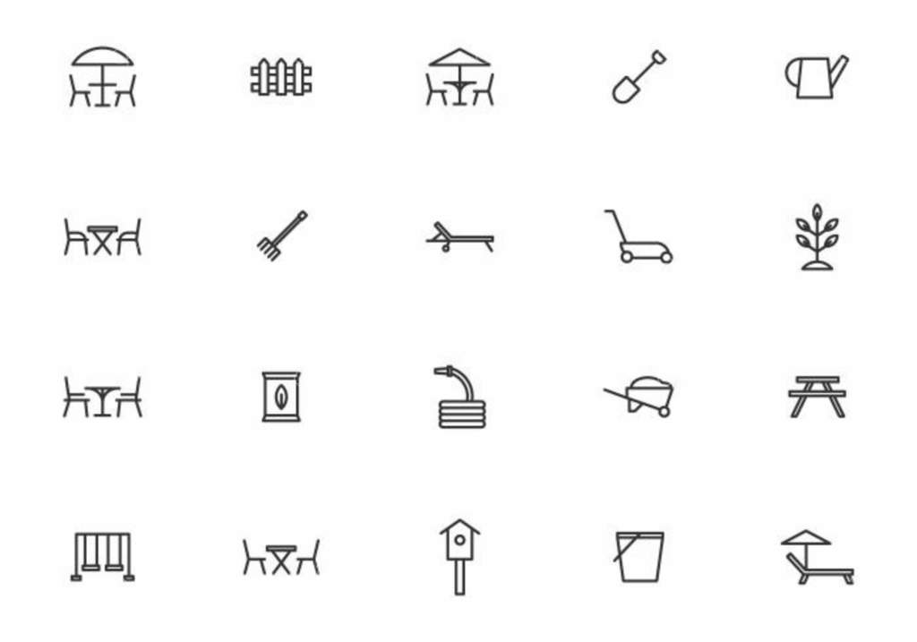 وکتورهای رایگان چمن و باغ - وکتور حرفه‌ای و SVG حرفه‌ای