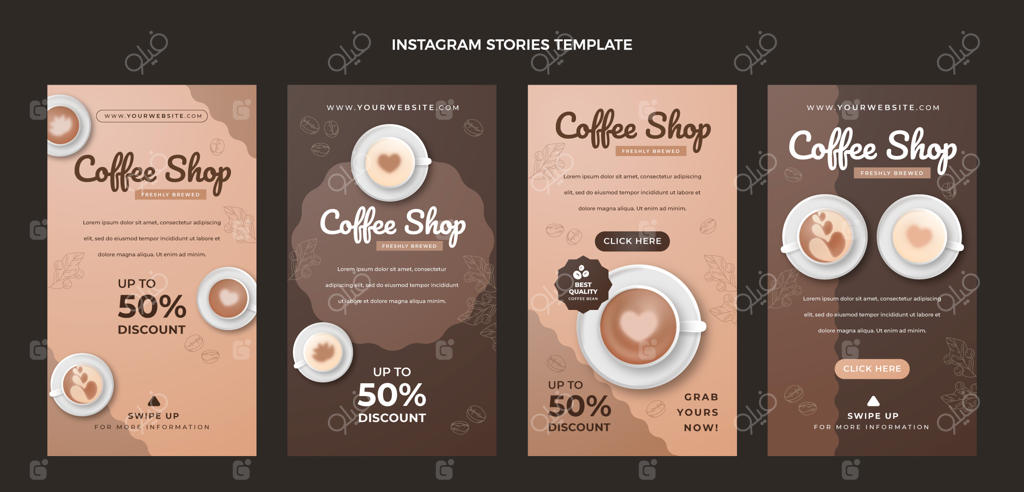 استوری‌های واقعی از کافه برای اینستاگرام