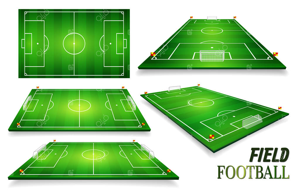 مجموعه زمین‌های فوتبال و ساکر.