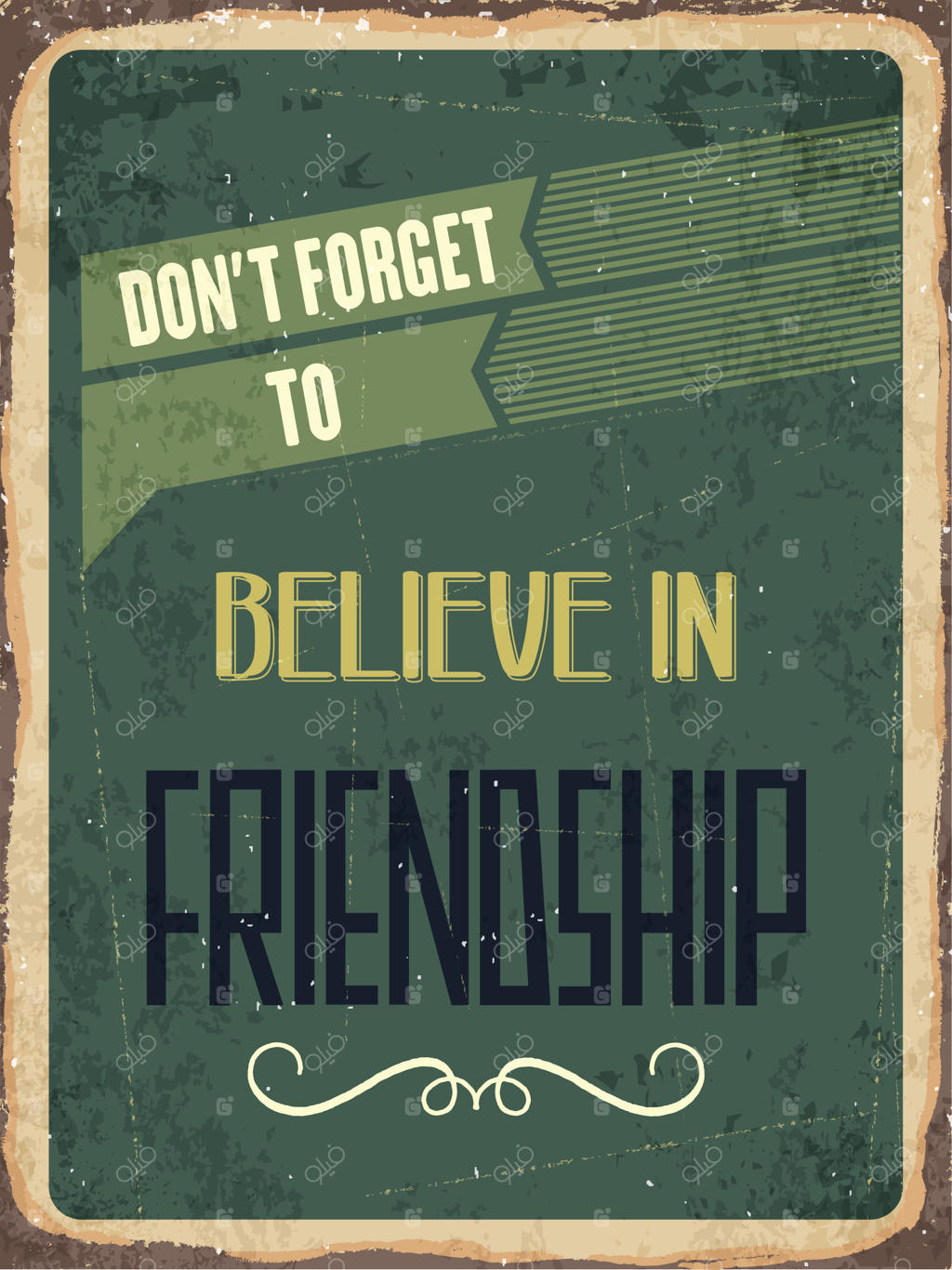 تابلو فلزی طرح قدیم