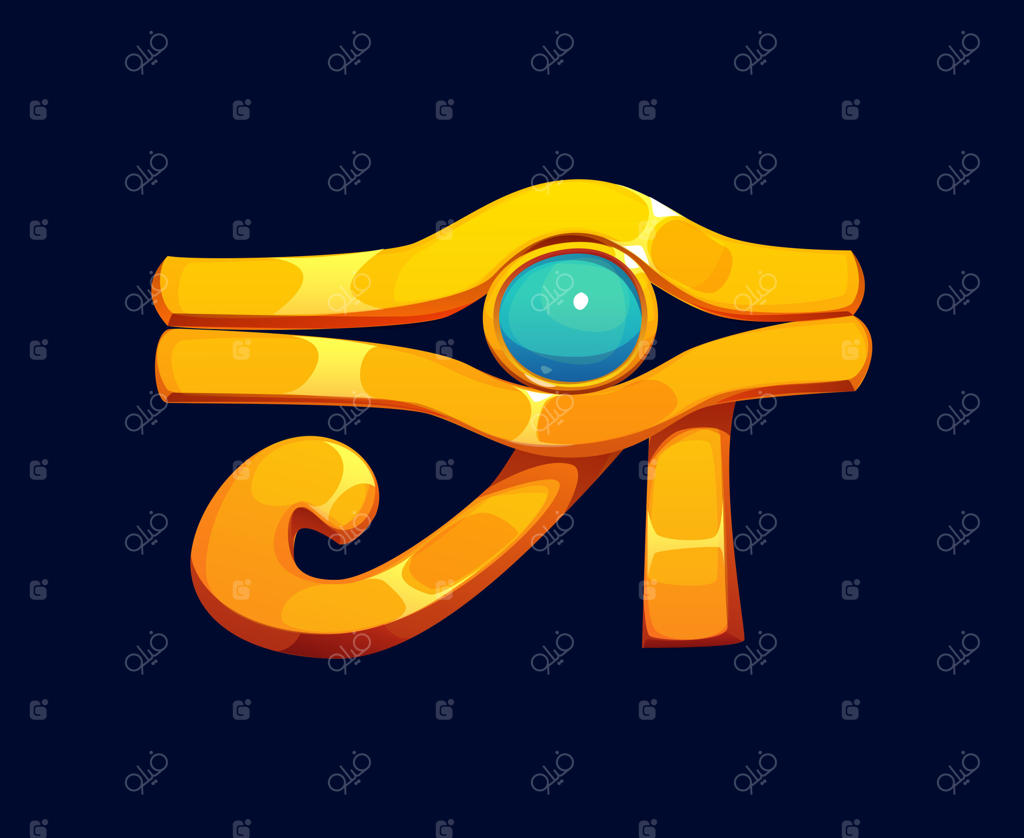 چشم طلایی هوروس، نماد بازی‌های مصر باستان