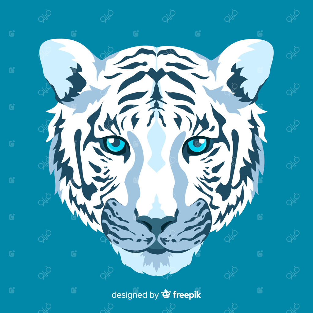 چهره باشکوه ببر