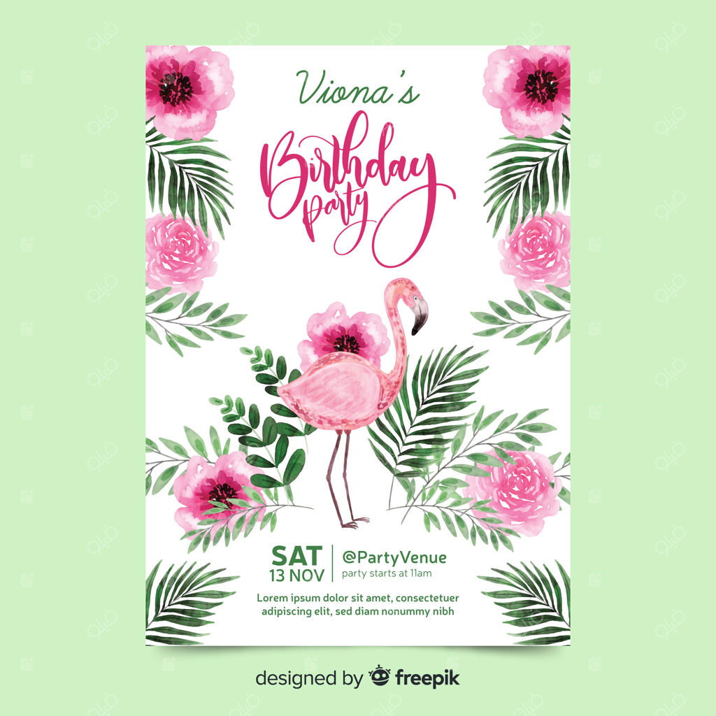 جشن تولد با نوشته‌های زیبا