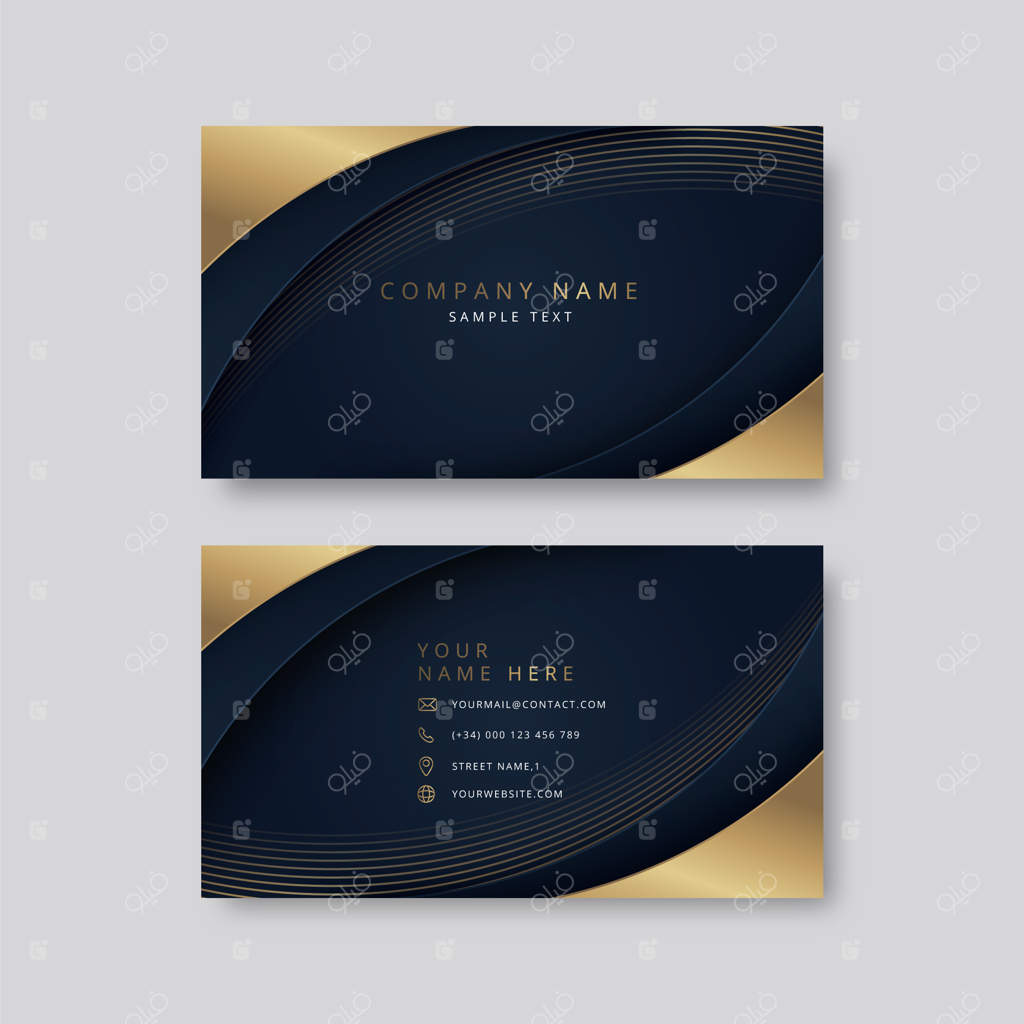 کارت ویزیت شیک و واقعی