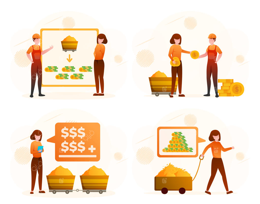 دختری جوان با یک کارگزار تماس می‌گیرد تا در بازار طلا بخرد و مقدار زیادی طلا می‌خرد.