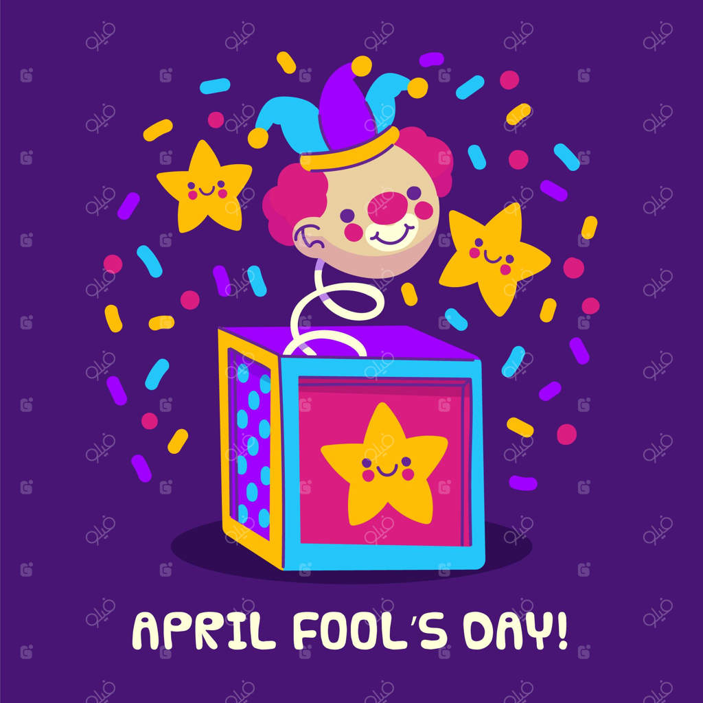 طرح دستی برای روز دروغ اول آوریل