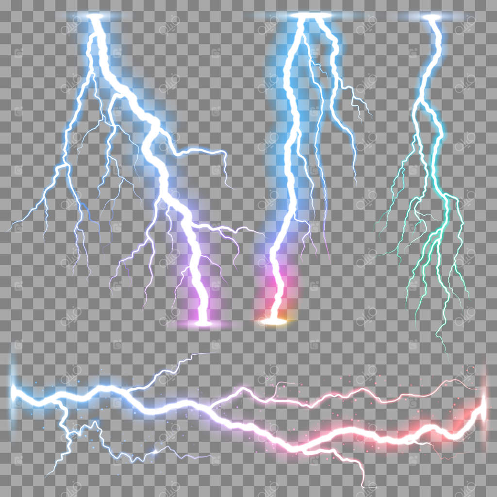 صاعقه واقعی و رعد و برق