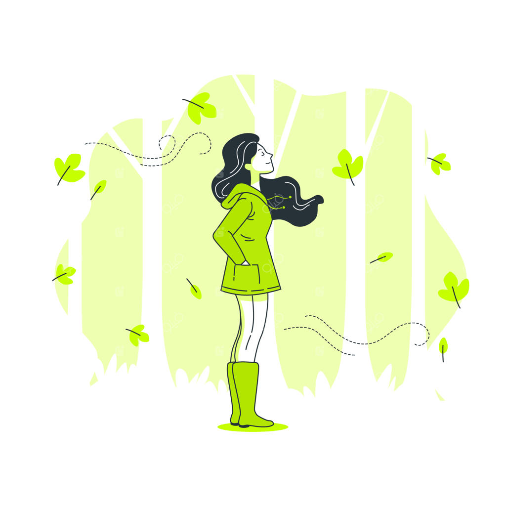 تصویرسازی با مفهوم پاییز