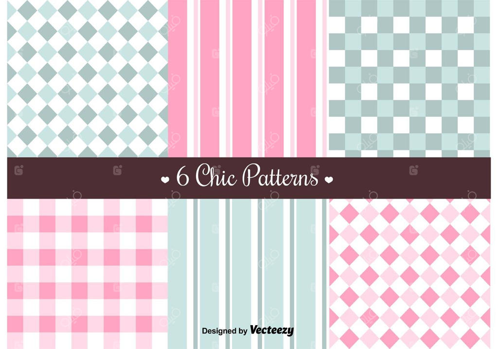 الگوهای رترو رایگان