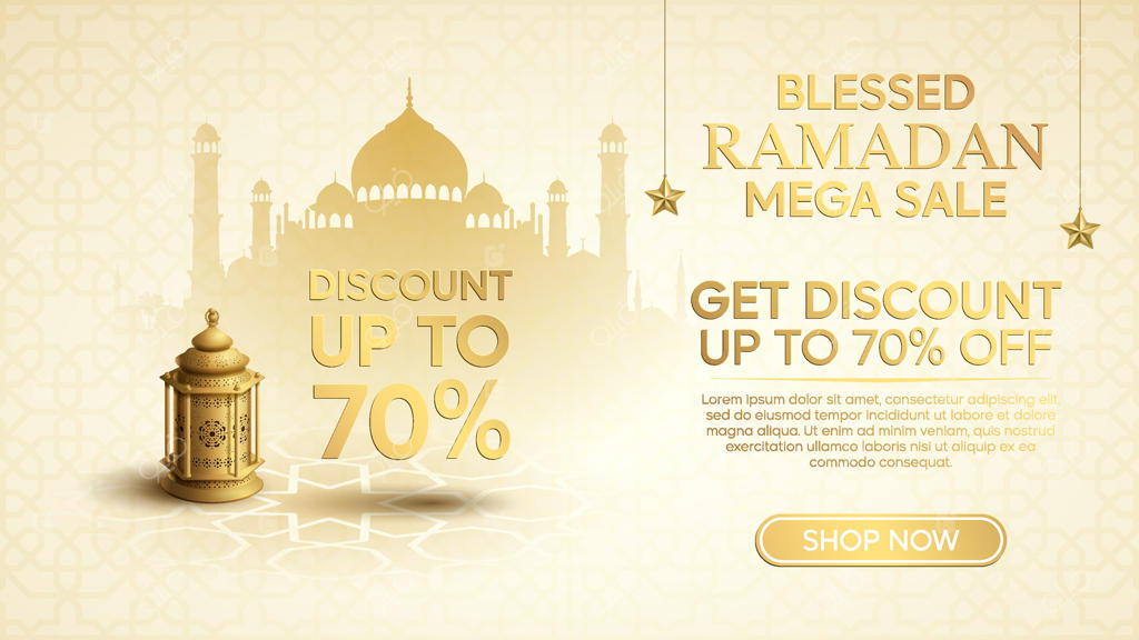 فروش ویژه رمضان همراه با تخفیف‌های استثنایی را از دست ندهید!