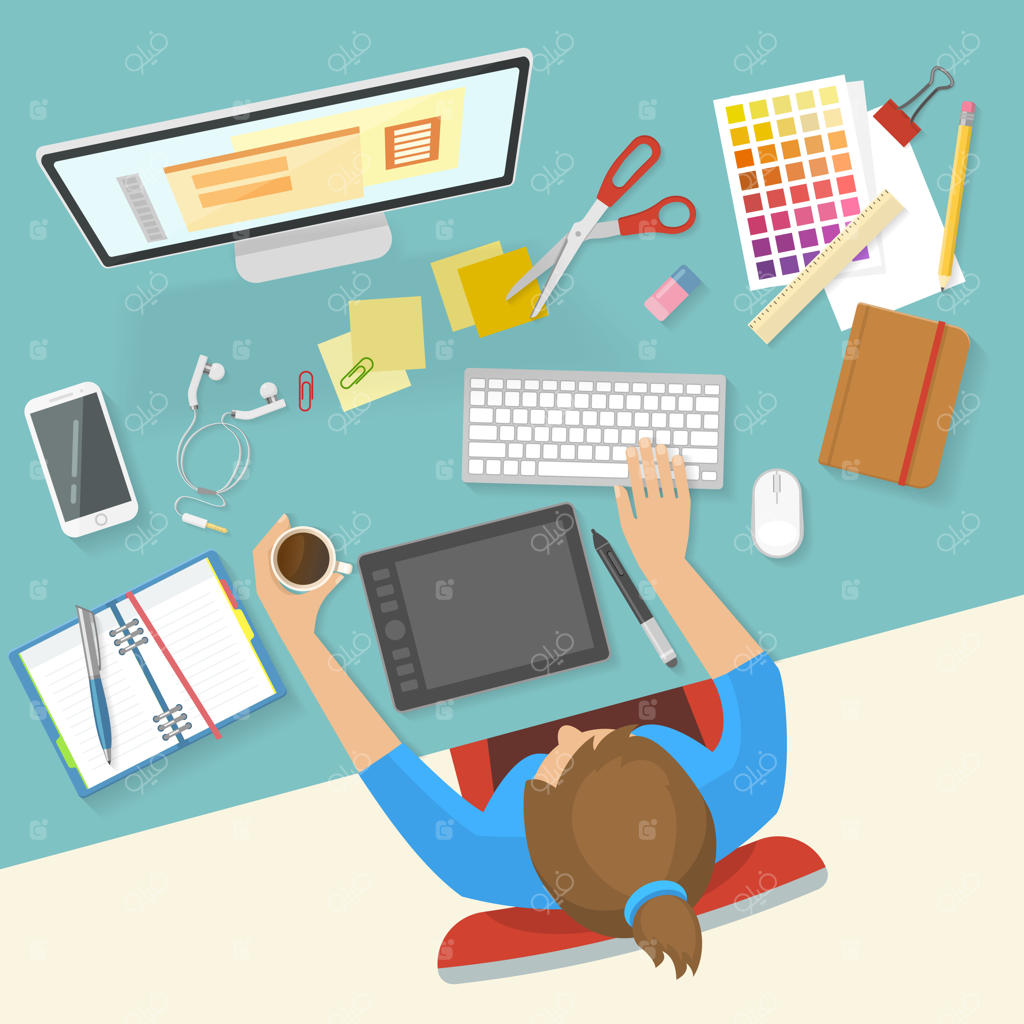 ترکیب فضای کاری زنان