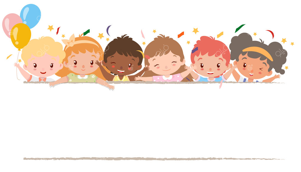 بنر کودکان بامزه، قاب عنوان