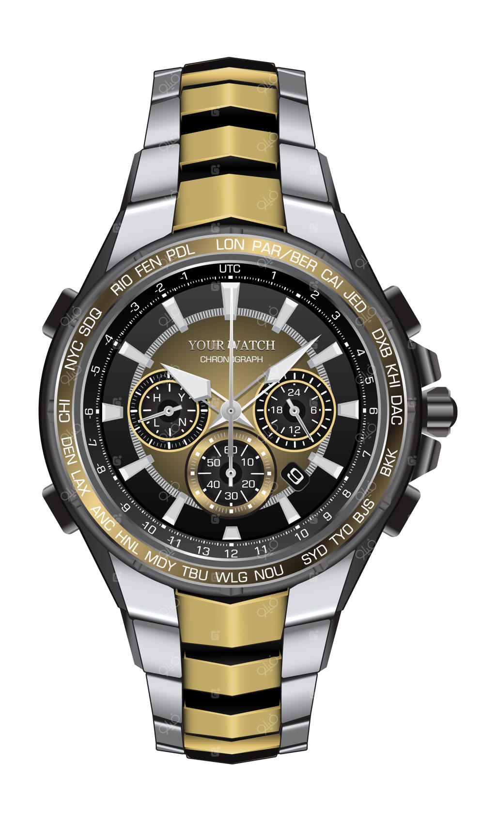 ساعت کرونوگراف واقع‌گرایانه