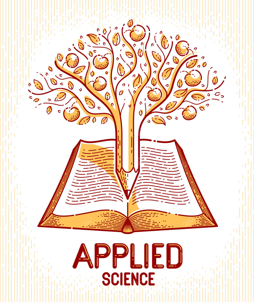 درخت با سیب و ترکیب آن با مداد بر روی کتاب قدیمی باز؛ مفهوم آموزش یا دانش علمی، لوگو یا نشان ادبیات آموزشی یا علمی.