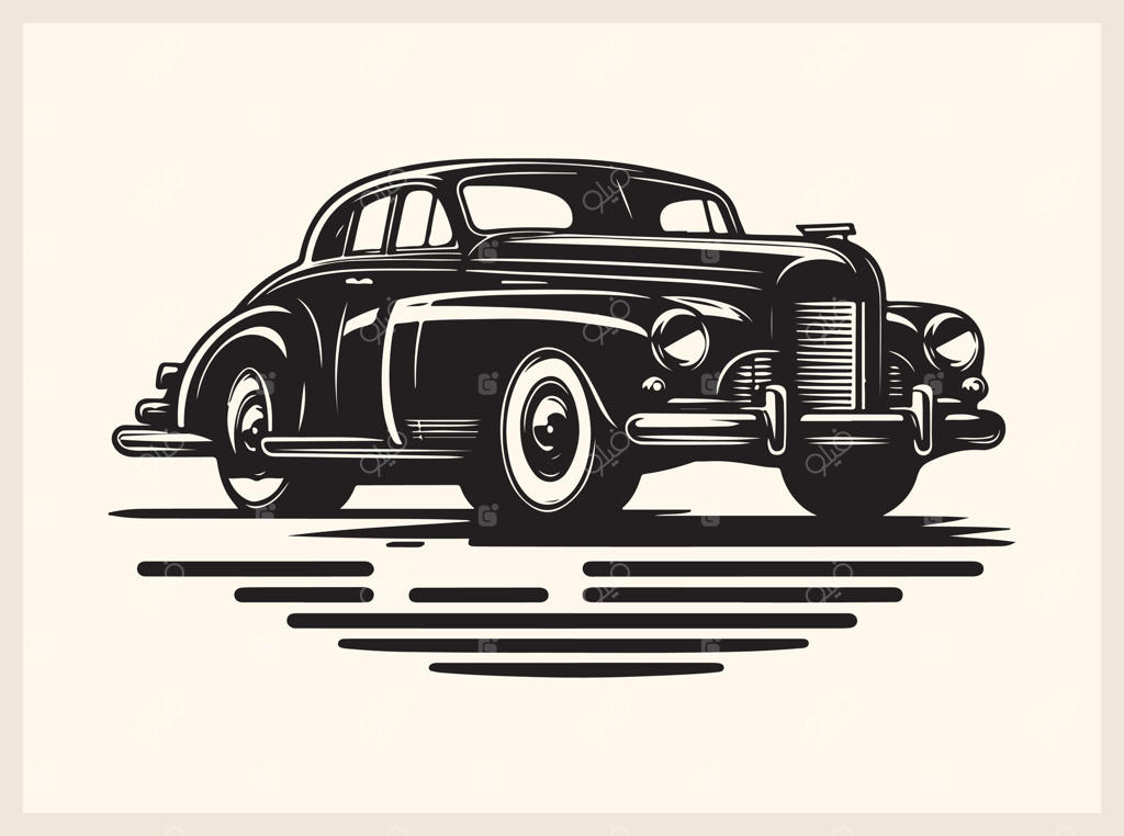 خودروی کلاسیک نمادین برای تم‌های خودرویی و نوستالژی