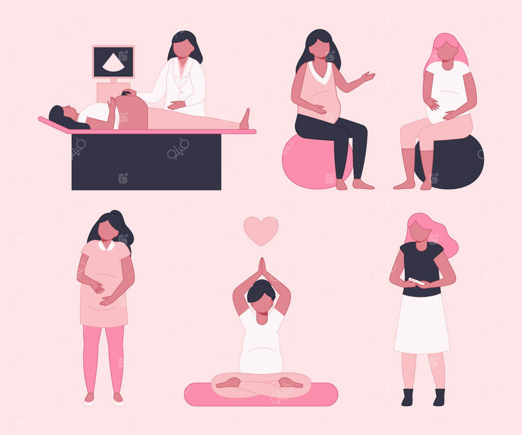 صحنه‌های بارداری و زایمان