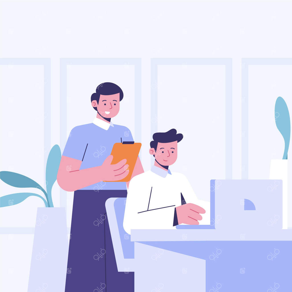 تصویرسازی مفهوم کارآموزی